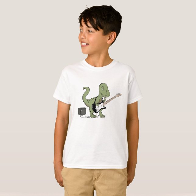 Camiseta Guitar Rex (Frente Completa)