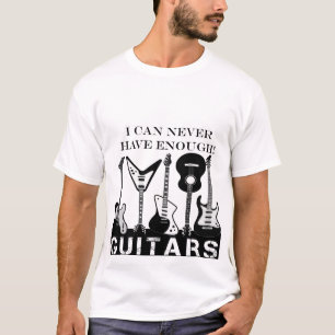 Camiseta Guitar Rock Music Para Guitaristas Retro Duo