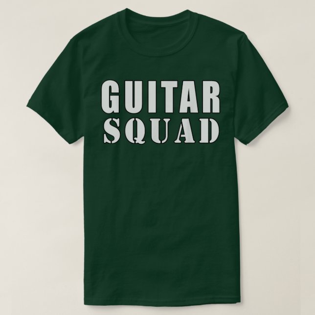 Camiseta Guitar Squad  (Frente do Design)