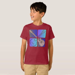 Camiseta Guitar Style Musical Legal design