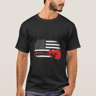 Camiseta Guitar Usa Flag Patriotic Guitar Us