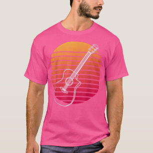 Camiseta Guitar Vintage, guitarrista músico guitarrista