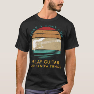 Camiseta Guitar Virtuoso: Cordas e Sabedoria Testemunha   H