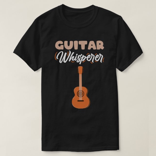 Camiseta Guitar Whisperer (Frente do Design)