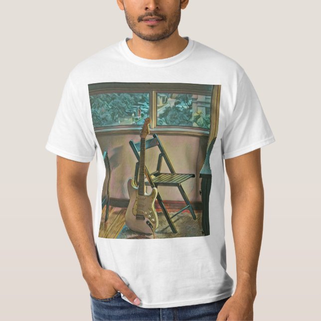 Camiseta guitarist birthday gift (Frente)