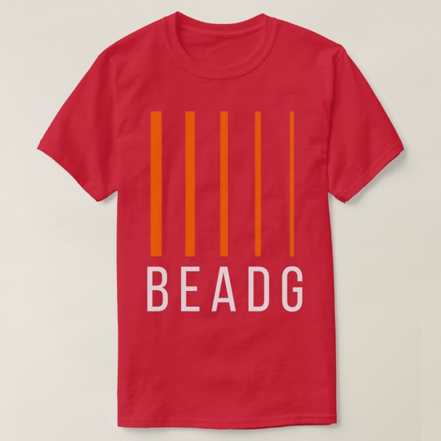 Camiseta Guitarista Bass Gift BEADG 5 String (Frente do Design)