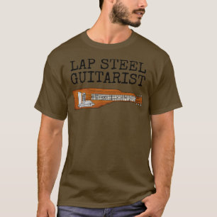 Camiseta Guitarista De Aço Lap Slide Guitarrista Engraçado
