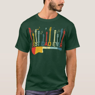 Camiseta Guitarista do Melhor Pai de Vintage
