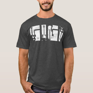 Camiseta Guitarista Mais Gigi Sozinho De Violão18