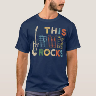 Camiseta Guitarista Mens Este Pai Chors Para Elétrica