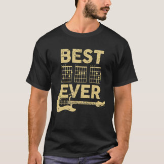 Camiseta Guitarista Padre Melhor Pai Já Acordou Violão