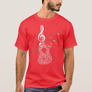 Camiseta Guitarista Prest Treble Clef Music