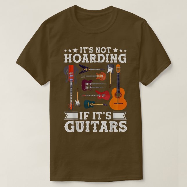 Camiseta Guitaristas Não Estão Apanhando Se Suas Guitarras (Frente do Design)
