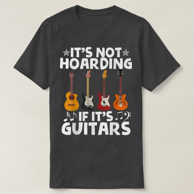 Camiseta Guitaristas Não Estão Apanhando Se Suas Guitarras (Frente do Design)