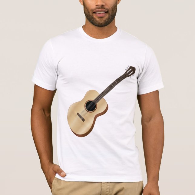 Camiseta Guitarra acústica (Frente)