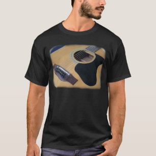 Camiseta Guitarra acústica de 12 cordas