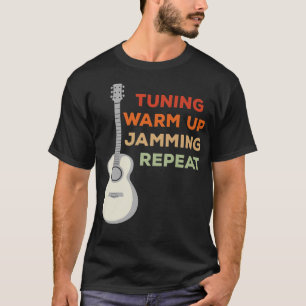 Camiseta Guitarra Acústica para MúsicosGuitaristasGui Ocide