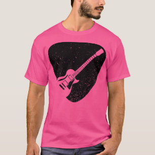 Camiseta Guitarra Acústica PicadaMúsico Guitarrista Elétric