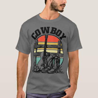 Camiseta Guitarra Boots and Hat Cowboy254