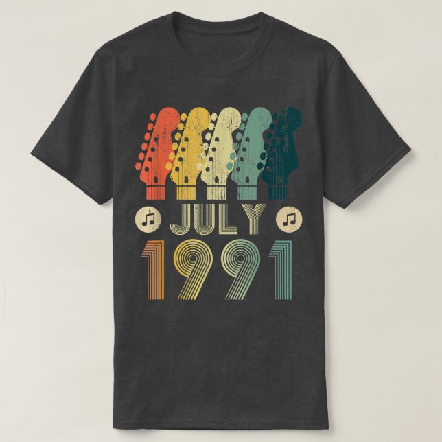 Camiseta Guitarra Com Mais De 31 Anos De Idade, Presentes V (Frente do Design)
