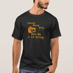 Camiseta Guitarra de 12 cordas