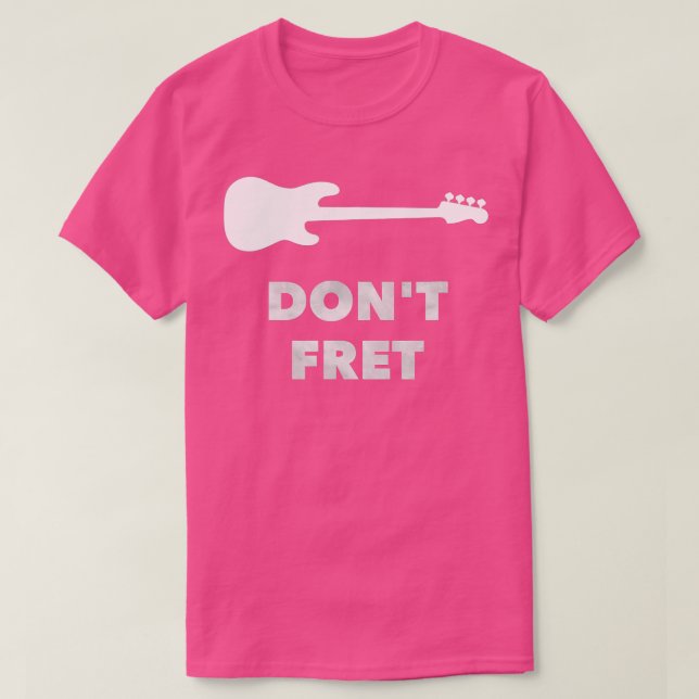 Camiseta Guitarra De Bass Sem Fora (Frente do Design)