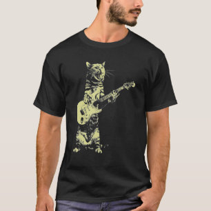 Camiseta Guitarra de Gato