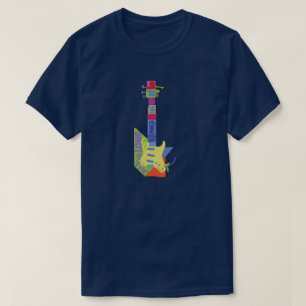 Camiseta Guitarra do Doodle de Wang Dang