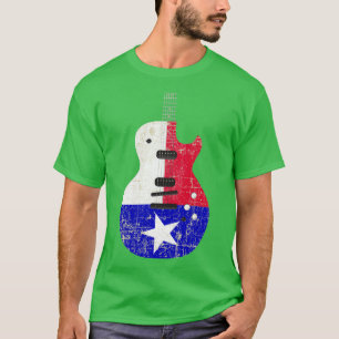 Camiseta Guitarra Elétrica Sinalizador do Texas Manipulaçõe