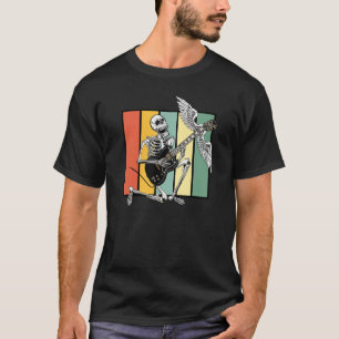 Camiseta Guitarra Elétrica Voadora Músico Bass Guit Acústic