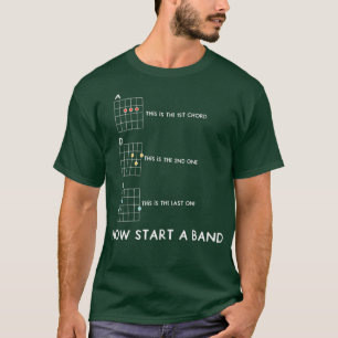 Camiseta Guitarra Engraçada Agora Começa Uma Música De Vint
