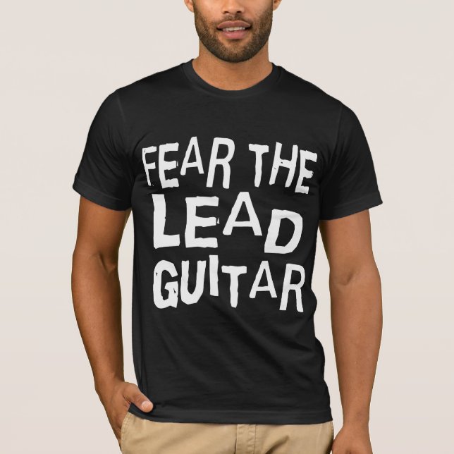 Camiseta Guitarra engraçada da ligação (Frente)