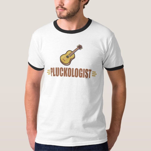 Camiseta Guitarra Engraçado (Frente)
