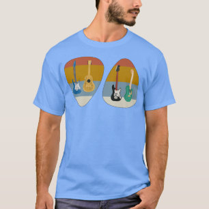 Camiseta Guitarra Escolhe Música country engraçada Bass Ele