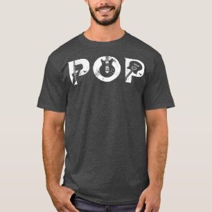 Camiseta Guitarra, Guitarista Pop Música Engraçada Da Pai