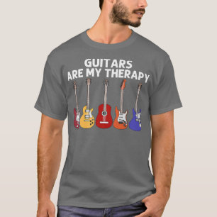 Camiseta Guitarra legal Para Homens Jogadora De Violão Elét