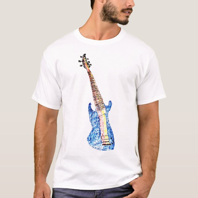 Camiseta Guitarra Líquida (Frente)