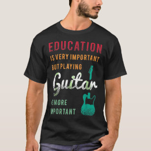 Camiseta Guitarra Para Guitarrista Com Imagem Por Instrumen
