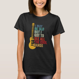 Camiseta Guitarra Pessoas Idosas