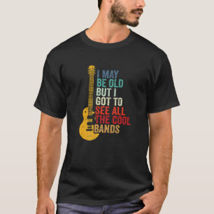 Camiseta Guitarra Pessoas Idosas