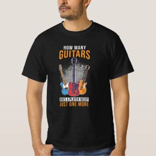 Camiseta Guitarra Presente Guitarrista
