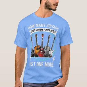 Camiseta Guitarra Quantos Guitarras Oferecem Para Jogador D