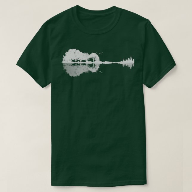 Camiseta Guitarra Skyline (Frente do Design)