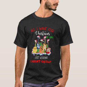 Camiseta Guitarra, Tudo O Que Quero No Natal É Você, Guita