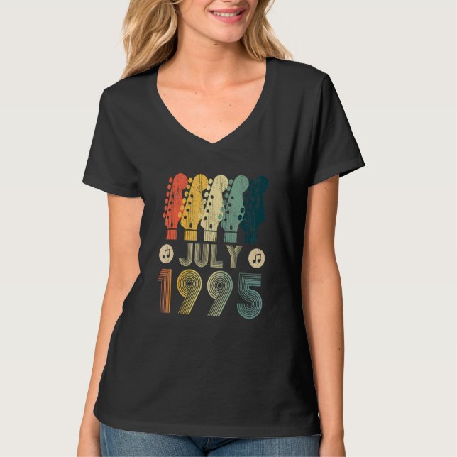Camiseta Guitarra, Vintage, 1995 (Frente)