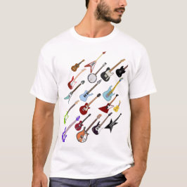 Camiseta Guitarras Diagonais 2