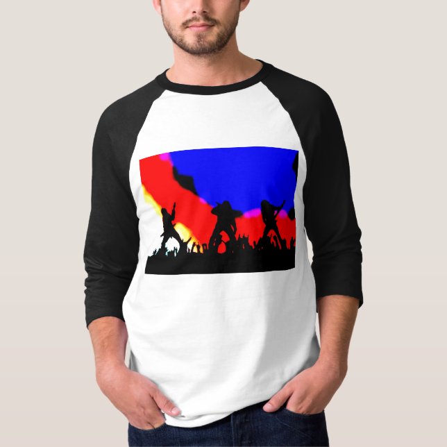 Camiseta Guitarras Metálicas (Frente)