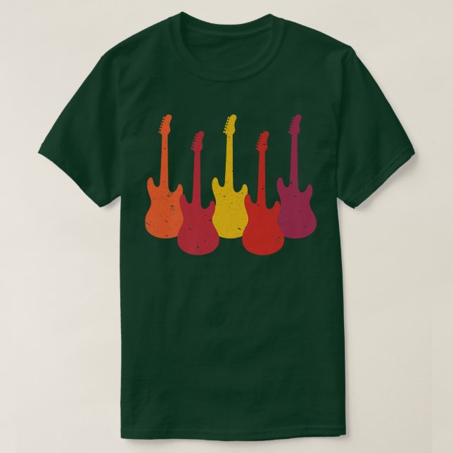 Camiseta Guitarras Retrovisuais1038 (Frente do Design)