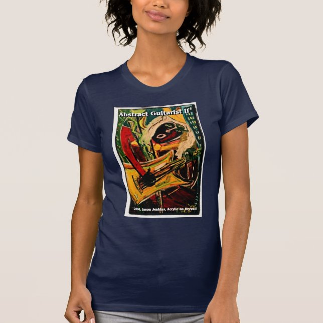 CAMISETA GUITARRISTA ABSTRATO II (Frente)