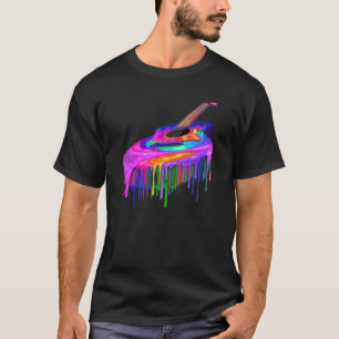 Camiseta Guitarrista Acústico Músico Legal Guita Acústica